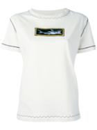 J.w.anderson Shark Patch T-shirt, Women's, Size: Medium, Nude/neutrals, Cotton