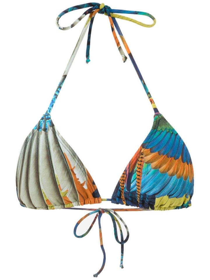 Lygia & Nanny Lido Printed Bikini Top - Multicolour