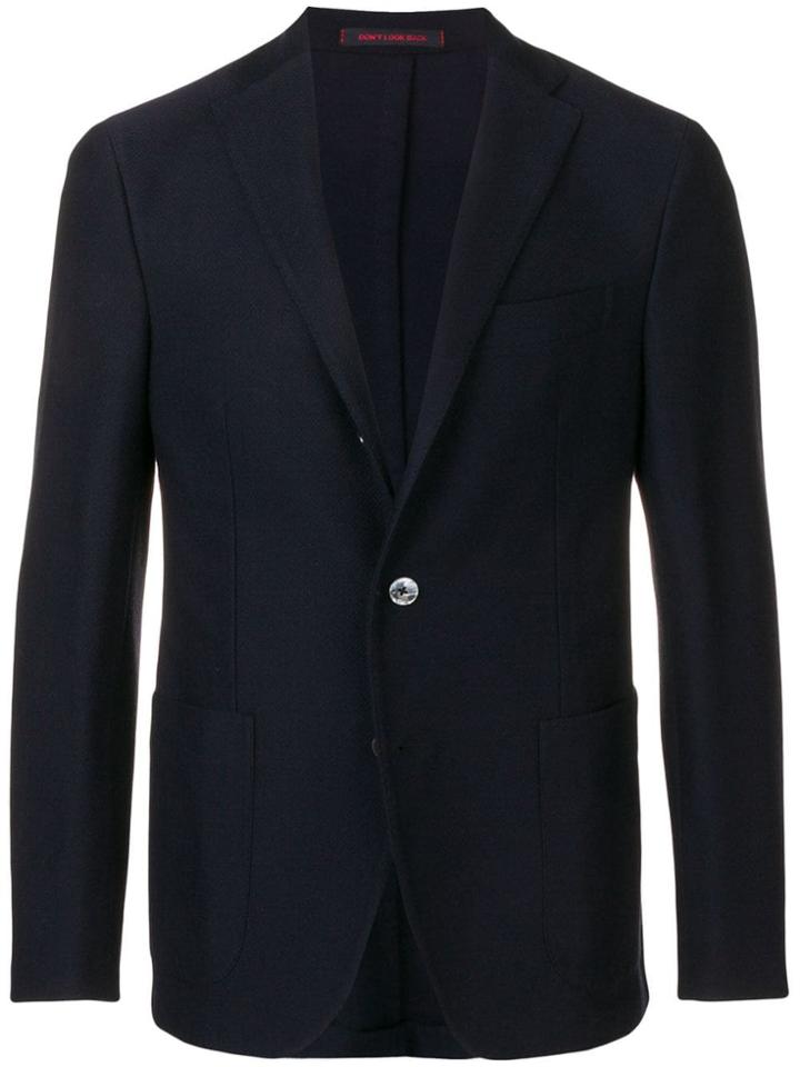 The Gigi Single-breasted Blazer - Blue