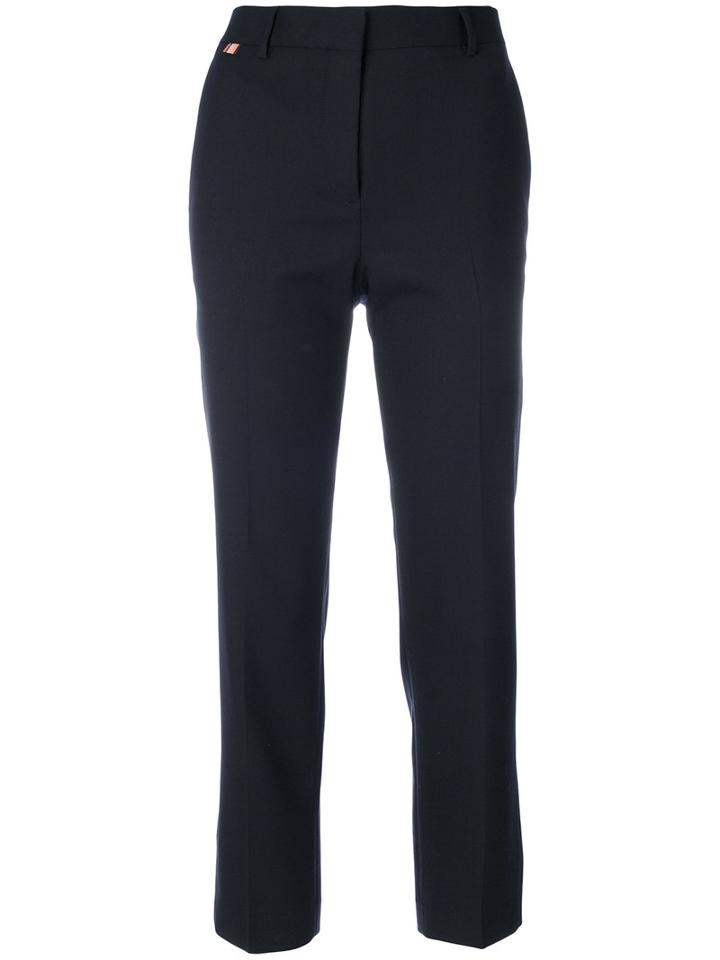 Paul Smith - Travel Suiting Trousers - Women - Wool - 44, Blue, Wool