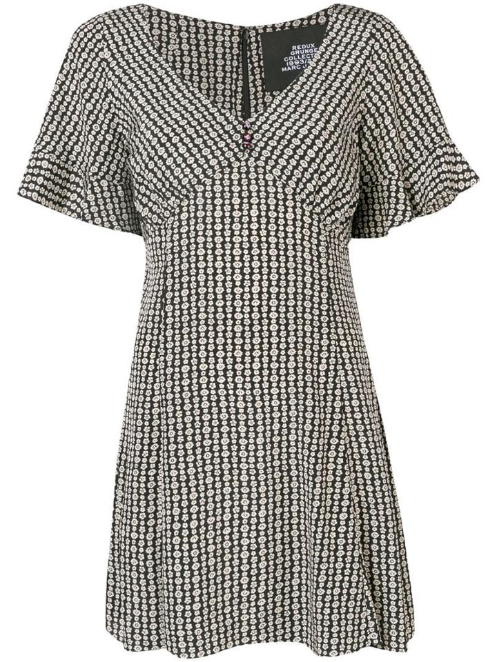 Marc Jacobs Mini Short Sleeved Dress - Black