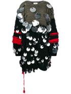 Ports 1961 Oversized Sequin Sweater Dress - Multicolour
