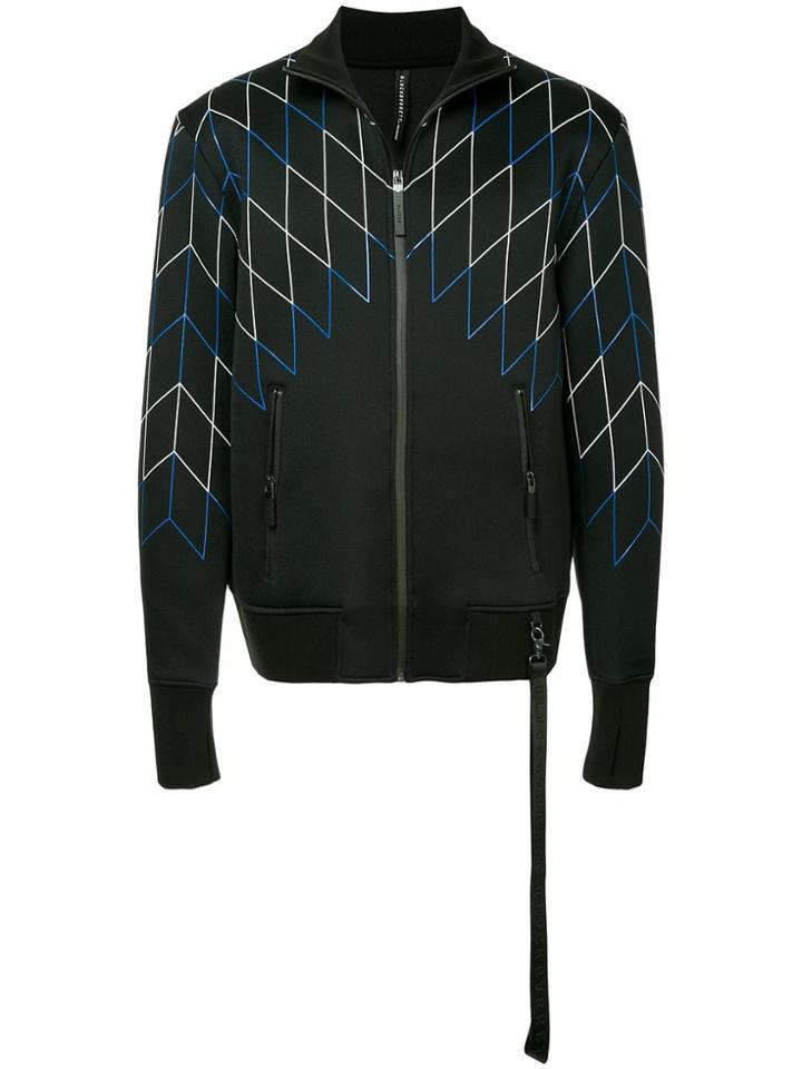 Blackbarrett 'football Net' Print Jacket