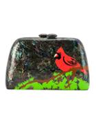 Serpui Mother Of Pearl Bird Clutch