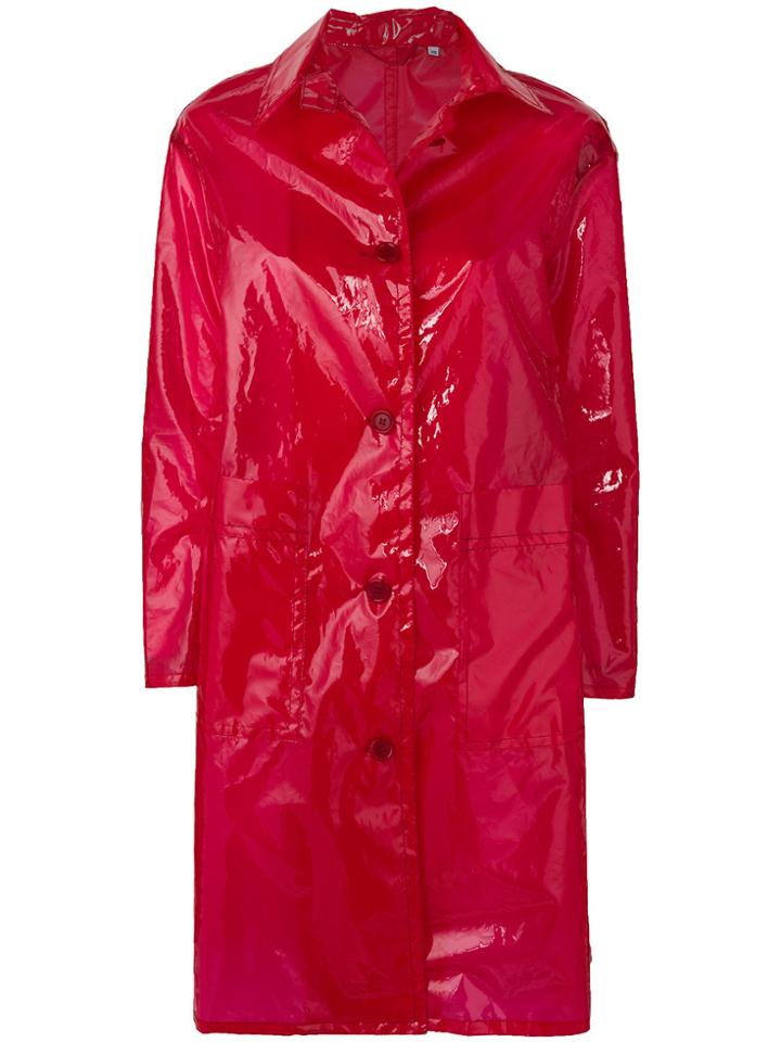Aspesi Gelée Raincoat - Red