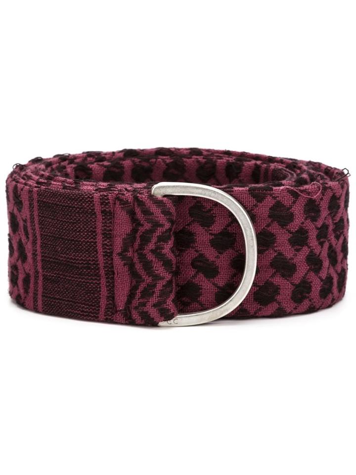Cecilie Copenhagen Woven Buckle Belt
