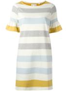Chinti And Parker Flared Sleeve Shift Dress, Women's, Size: Xs, Cotton