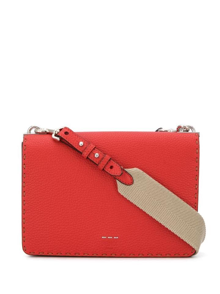Fendi Fendi Roma Cross-body Bag - Red