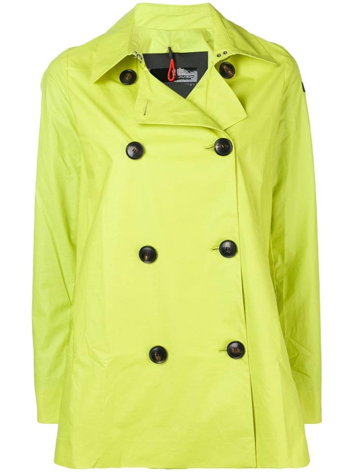 Rrd Short Trench Coat - Green