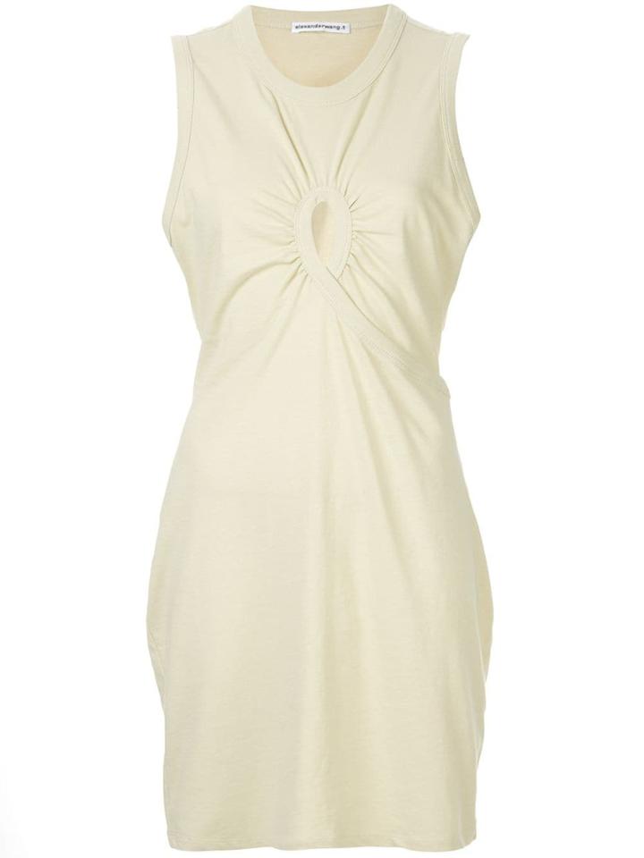 T By Alexander Wang High Twist Jersey Dress - Green