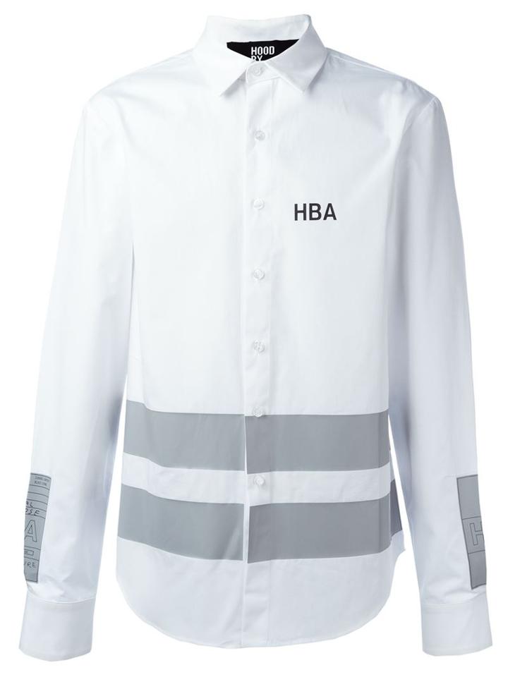 Hood By Air Striped Logo Shirt