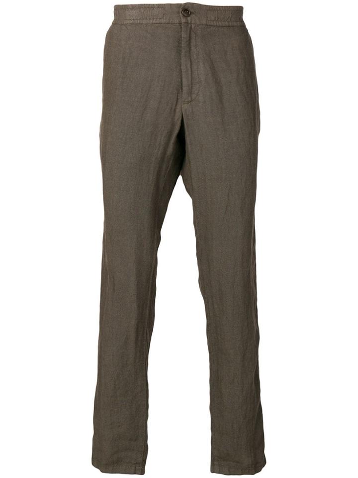 Z Zegna Straight-leg Trousers - Brown