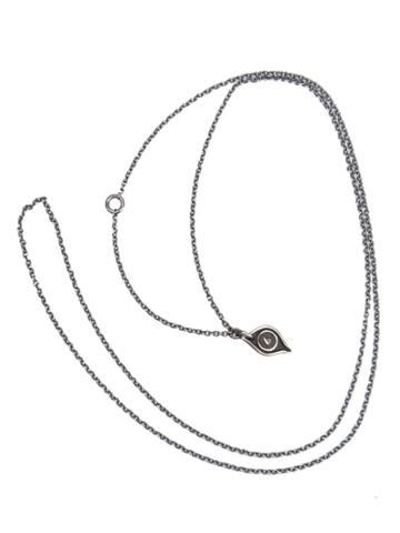 Werkstatt:münchen Chain Eye Necklace - Metallic