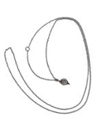 Werkstatt:münchen Chain Eye Necklace - Metallic