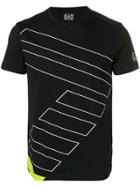 Ea7 Emporio Armani Printed T-shirt - Black