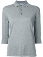 6397 Plain Polo Shirt, Women's, Size: Medium, Grey, Cotton