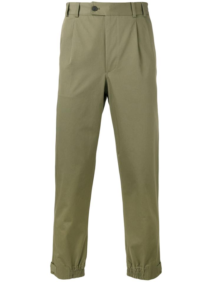 Salvatore Ferragamo Chino Trousers - Green