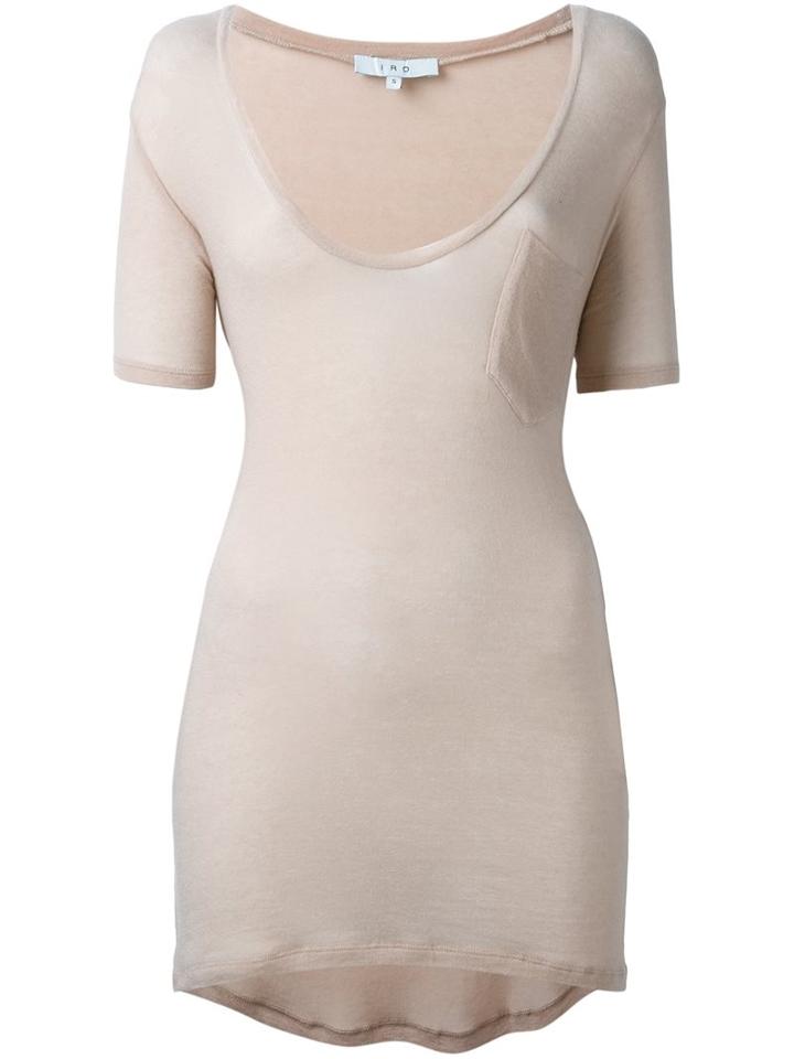 Iro Sheer Long Shortsleeved T-shirt
