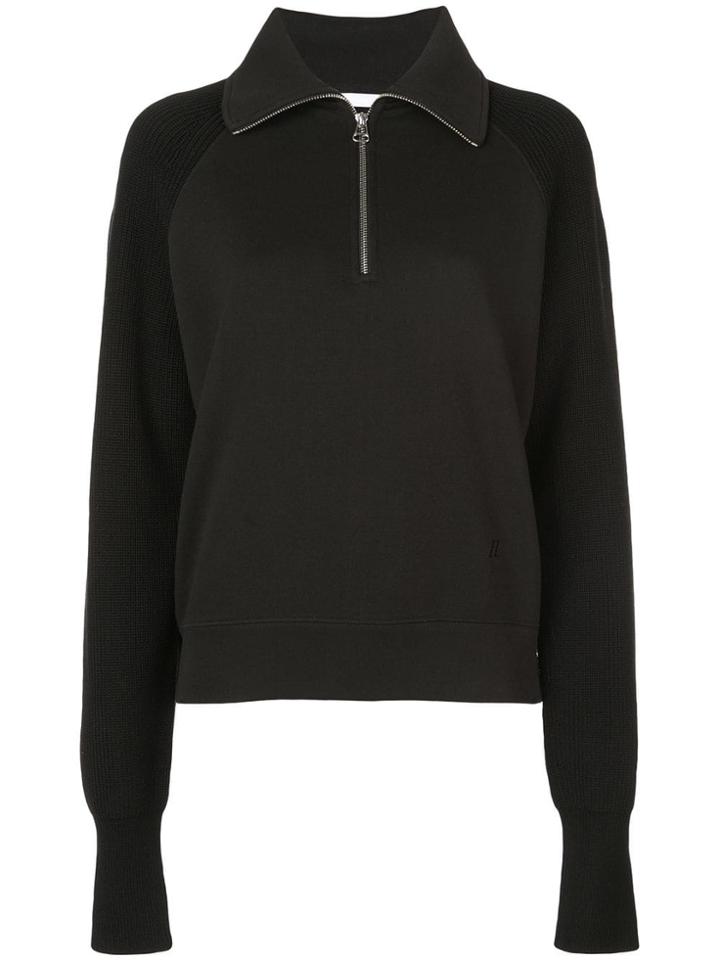 Helmut Lang High Neck Sweatshirt - Black