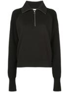 Helmut Lang High Neck Sweatshirt - Black