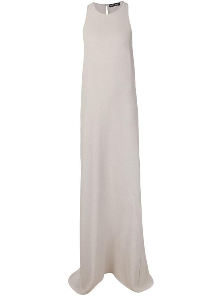 Baja East Loose Fit Long Sleeveless Dress