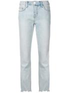 Current/elliott Frayed Edges Jeans - Blue