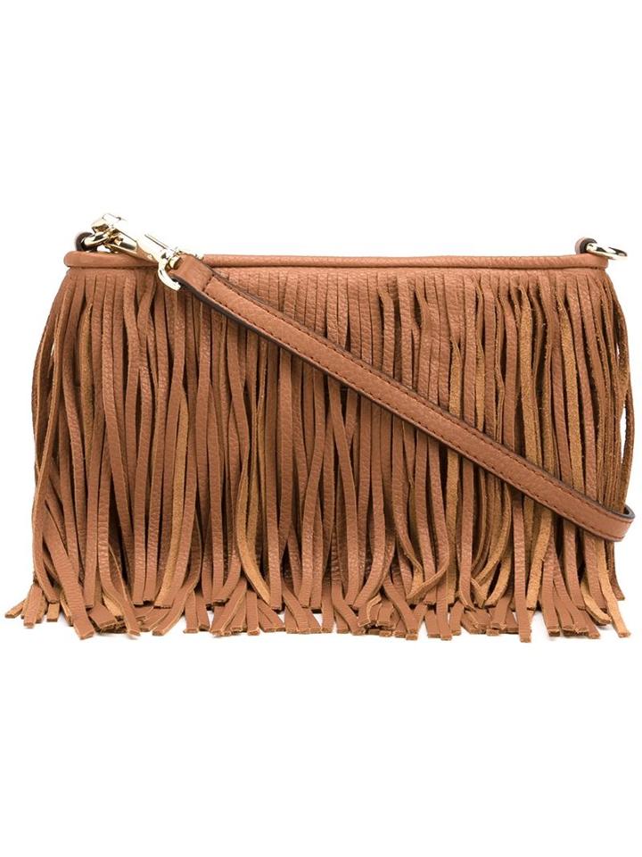 Rebecca Minkoff Finn Clutch, Women's, Brown, Leather