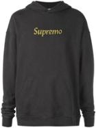 Rhude Slogan Printed Sweatshirt - Grey