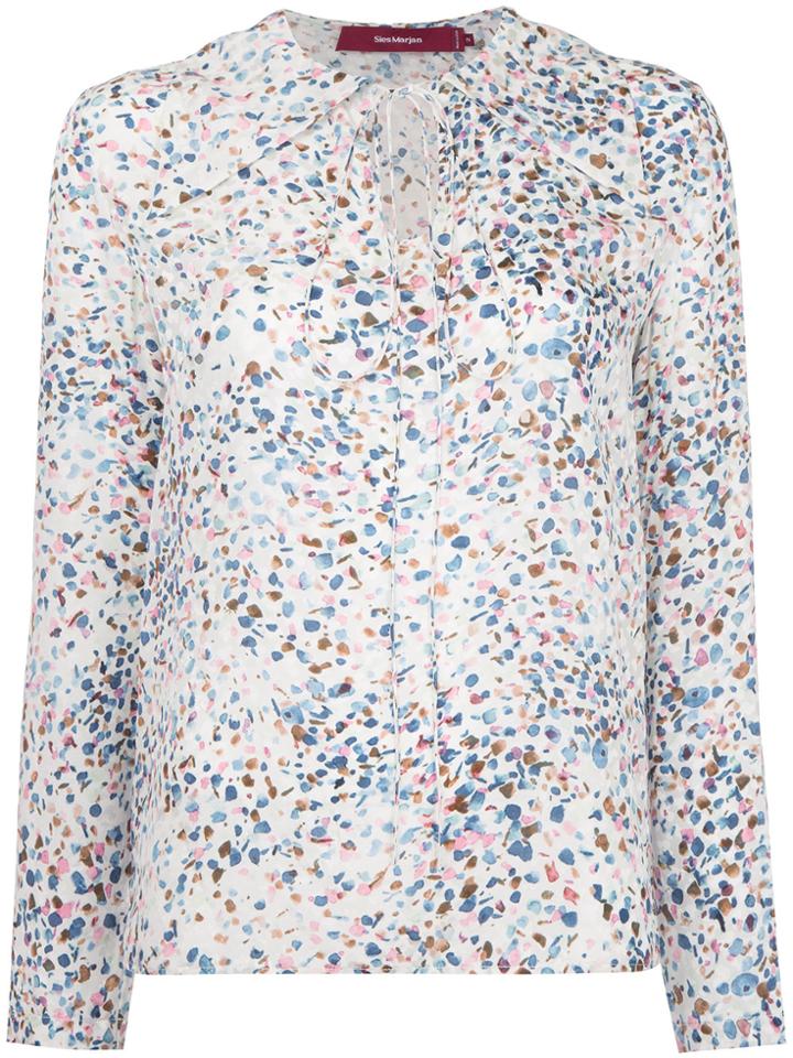 Sies Marjan Printed Blouse - White