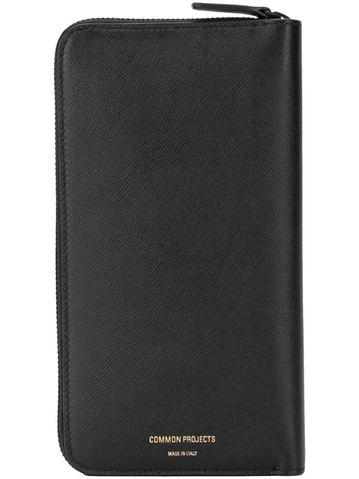 Common Projects Zipped Bi-fold Wallet - Black