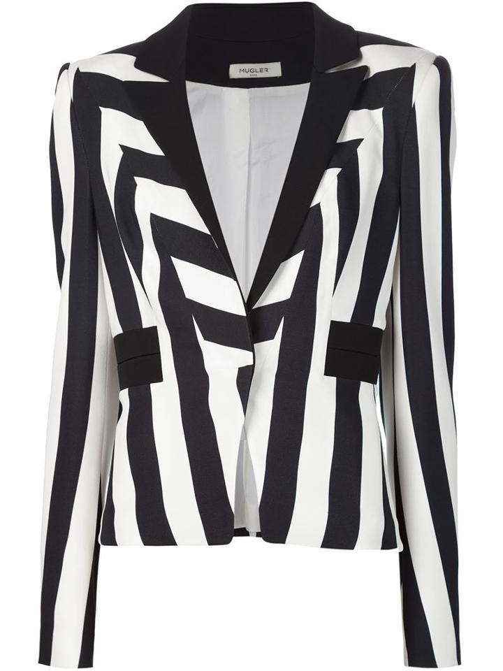 Mugler Striped Blazer