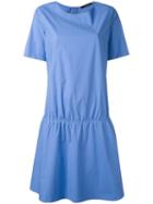 Odeeh Drop Waist Dress, Women's, Size: 36, Blue, Cotton