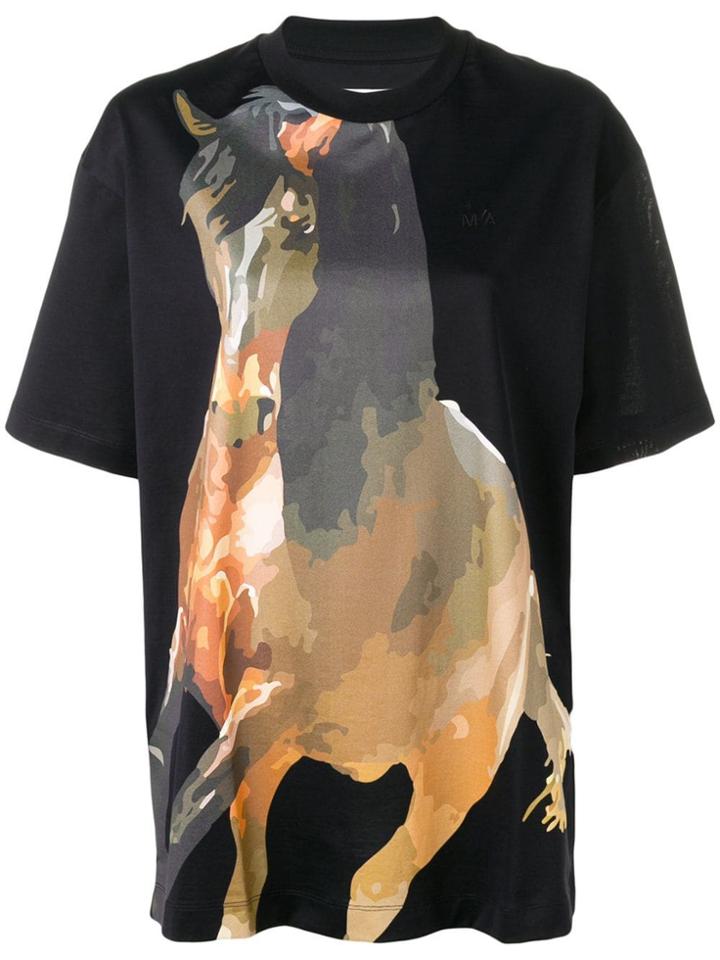 Marques'almeida Horse Print T-shirt - Black