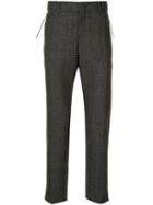 Wooyoungmi Classic Checked Trousers - Grey