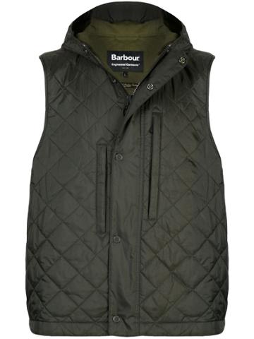 Barbour X Engineered Garments Hooded Gilet - Green