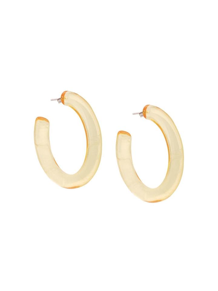 Lizzie Fortunato Jewels Rome Hoops - Yellow
