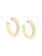 Lizzie Fortunato Jewels Rome Hoops - Yellow