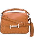 Tod's - Tassel Detail Tote - Women - Calf Leather - One Size, Brown, Calf Leather
