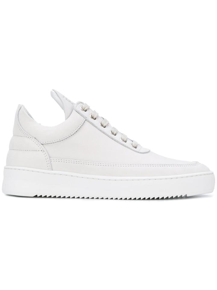Filling Pieces Low Top Ripple Basic Sneakers - White