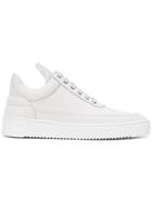 Filling Pieces Low Top Ripple Basic Sneakers - White