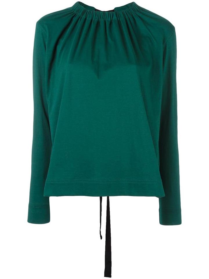 Marni Anza Blouse, Women's, Size: 38, Green, Cotton
