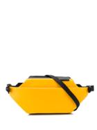 Côte & Ciel Panelled Belt Bag - Yellow