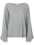 Elizabeth And James Flared Sleeve Jumper - Grey