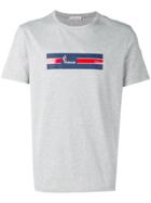 Moncler Crew Neck Logo T-shirt - Grey