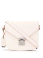 Mcm Foldover Top Bag - White