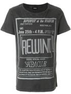 Diesel T-diego-dc-qe T-shirt - Grey