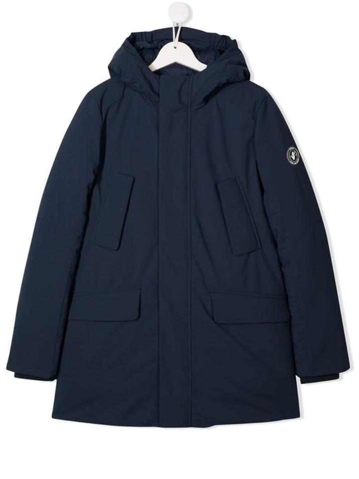 Save The Duck Kids Teen Padded Parka - Blue