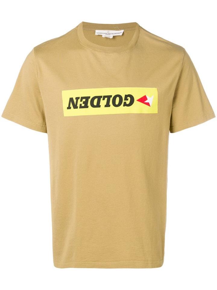 Golden Goose Golden Upside Down T-shirt - Brown