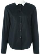 Mm6 Maison Margiela Contrast Collar Shirt