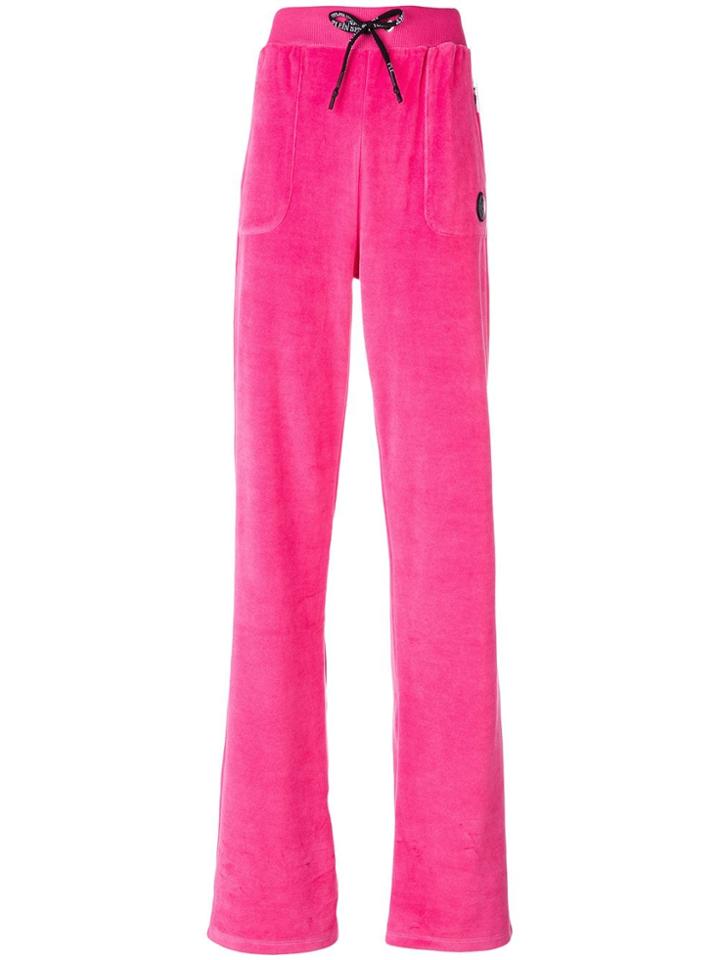 Plein Sport Relaxed Fit Track Trousers - Pink